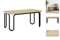 Couchtisch Kaffeetisch Beistelltisch Wohnzimmertisch Sonoma-Eiche 79,5X40X36 Cm