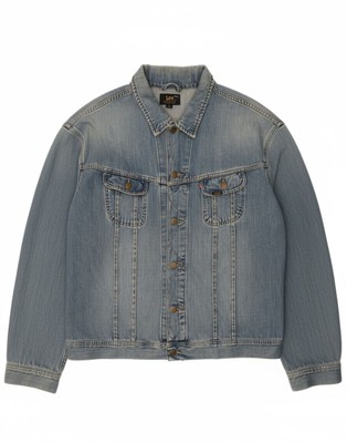 LEE Herren Jeansjacke UK 44 2XL Blau Baumwolle BM11
