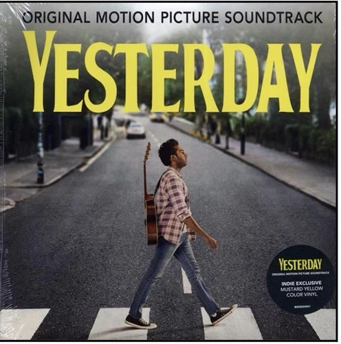 Beatles Yesterday Orig. Soundtrack Mustard Yellow Vinyl 2 LP Himesh Patel Sealed