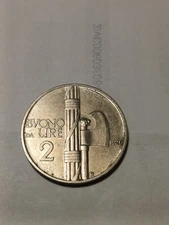 BUONO DA 2 LIRE 1926 V.E.III NICHELIO B