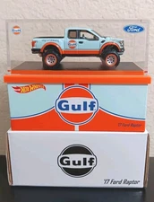 New 2019 Hot Wheels RLC '17 Ford F-150 Raptor GULF #2646/10000