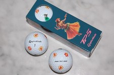 3 BALLS / 1 SLEEVE TaylorMade TP5 Pix Island Time Limited Edition Golf Balls