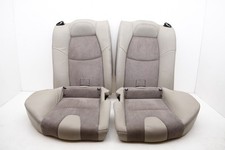 2006 Mazda Rx8 Coupe Rear Upper Lower Seat Set Beige Leather Suede Oem Kw15