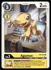 Agumon EX3-027 C Common Draconic Roar Digimon Near Mint