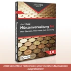 Stecotec Coin Manager Pro 3 [CD-ROM] Professional Software for Collectors Program