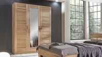 Kleiderschrank Lia 3S Schrank Schlafzimmerschrank Kernbuche Mit Spiegel 152