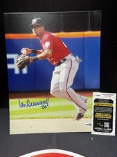 Ian Desmond Autographed Washington Nationals Signed 11x14 Photo JSA COA MLB￼
