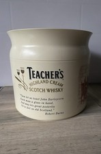 Teacher?s  Scotch Whisky vintage Ice Bucket  Father?s Day gift 