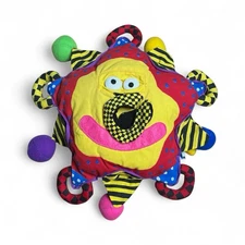 Vintage 1997 Hoopla by Andre Whoozit Plush Rattle Manhattan Baby Toys HTF RARE