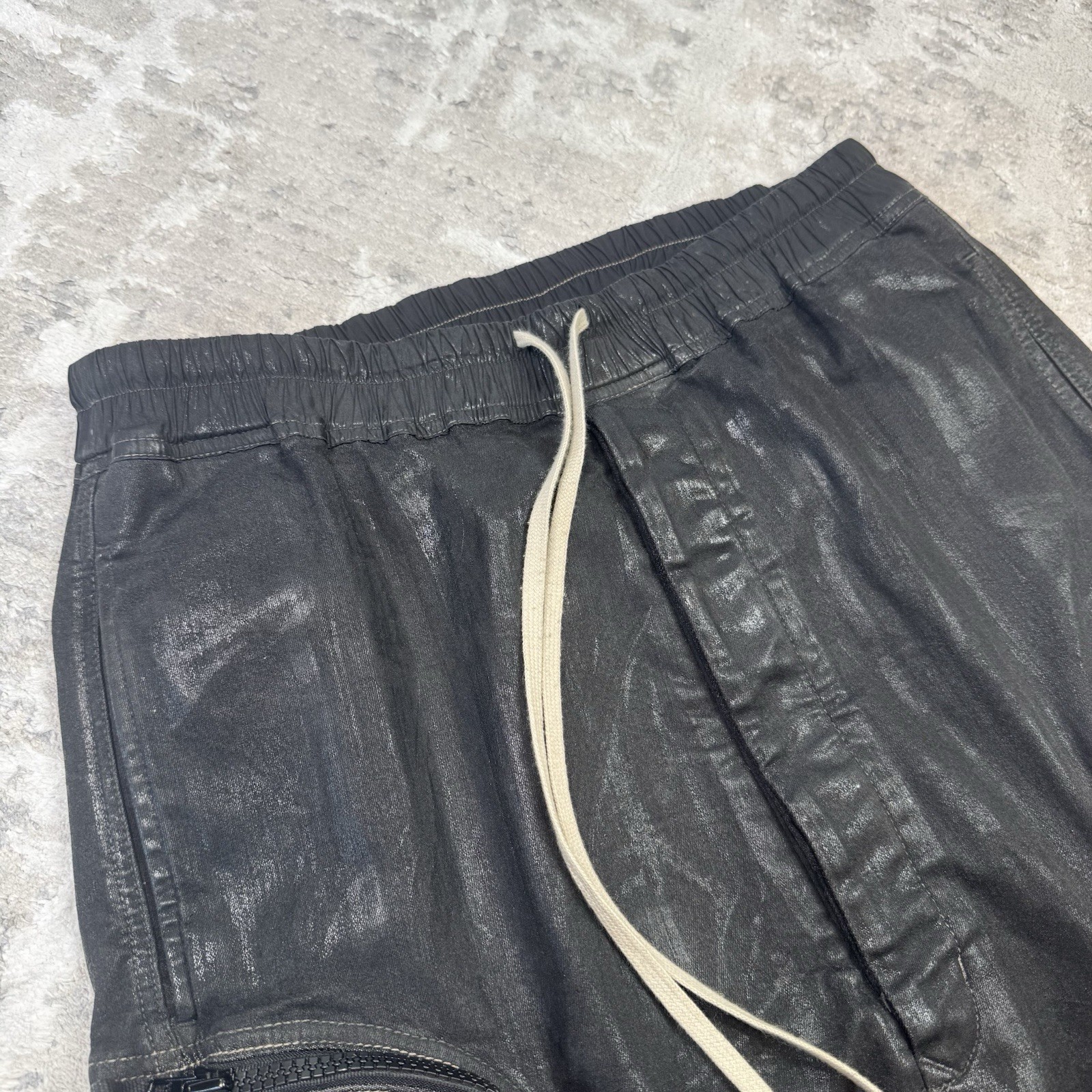Rick Owens DRKSHDW Bauhaus Zipper Cargo Shorts image 9