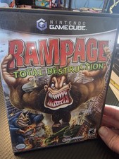 Rampage: Total Destruction (Nintendo GameCube, 2006) CIB Complete - Tested