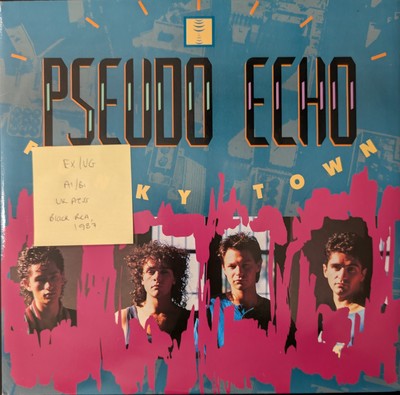Pseudo Echo Funky Town Vinyl Record EX/VG PT 49706 1987 