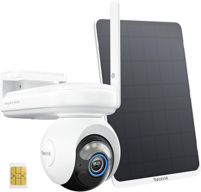Reolink 360° PT LTE 2K Solar Security Camera with AI Detection & Night Vision