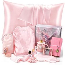 Gifts for Teen Girls Kids -13 Pcs Teenage Girl Basket with Satin