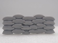 #308-1/16TH RESIN-DIORAMA ACCESSORIES-SANDBAG WALL-FAST+FREE P+P