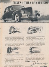 Magazine Ad - 1940 - Lincoln Zephyr V-12 - 4