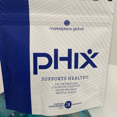 mpg pHix 30 Snaps SnapBox 30 fl oz Sip and slim EXP 2027 New Sealed Factory