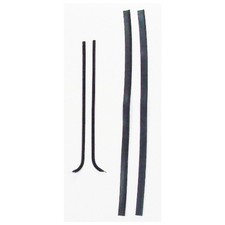 Window Sweeps Felt Kit Innerouter Left And Right Hand 4pc For 51-54 Chevygmc Window Sweeps Felt Kit Innerouter Left And Right Hand 4pc For 51-54 Chevygmc