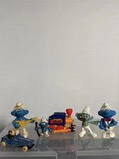 Vintage Smurfs Toy Lot