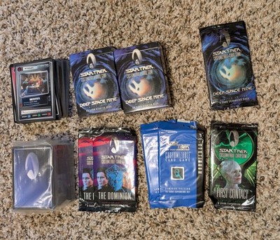   Star Trek CCG Card Lot ~475 Cards TNG, DS9, FC, Q, Dominion ALL UNPLAYED NM 