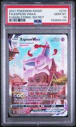 Espeon VMAX (Alternate Art Secret) 270/264 Fusion Strike