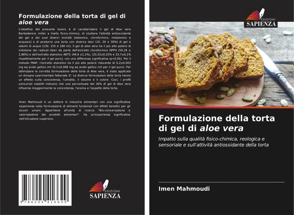 Formulazione Della Torta Di Gel Di Aloe Vera Imen Mahmoudi Taschenbuch 2022-image