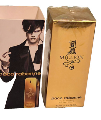 Paco Rabanne 1 Million 3.4 Oz Eau De Toilette Spray For Men