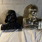 Vintage Darth Vader Carrying Case & 1983 Return If The Jedi C3P0 Case