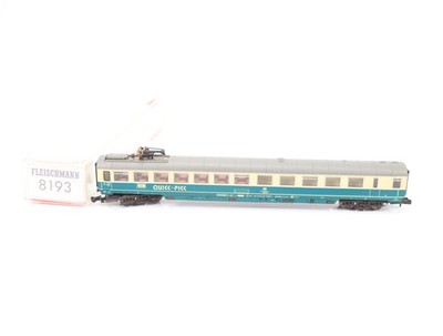 Fleischmann N 8193 Personenwagen Schnellzugwagen Quick-Pick 75 503-9 DB / Licht