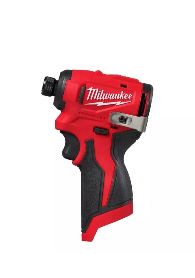 Milwaukee M12 BLIDRC-202C 12V Brushless Compact Impact Driver Kit 2X 2.0Ah - Image 3 of 4