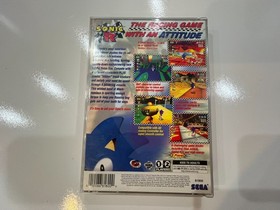 Sonic R (Sega Saturn 1997) CIB Complete in Box with Manual + Foam Tested NR MINT