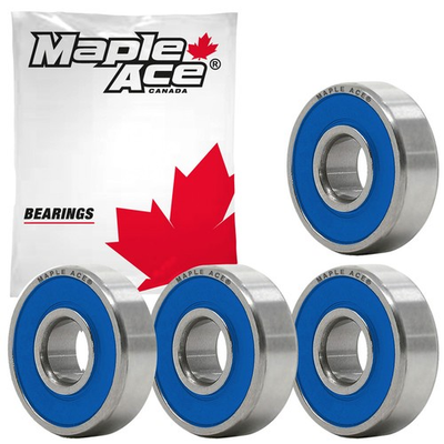 #ad 608 2RS Ball Bearing 8x22x7mm 608 2RS Rubber Sealed Qty 4 $8.95