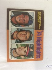 1975 Topps - '74 Highlights Nolan Ryan, Dick Bosman, Steve Busby #7