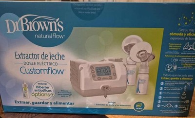Dr. Brown s Customflow Double Electric Breast Pump (BF100) (Brand New & Sealed)