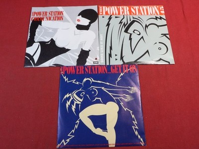 The Power Station  SAMMLUNG / COLLECTION  3x 7'' Single - EMI Parlophone