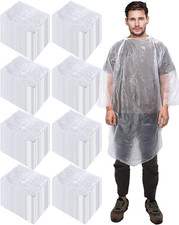 120 Pack Disposable Rain Poncho for Adult Family Bulk Wedding Homeless Gift Emer