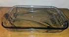 Pyrex Watercolor Blue Lagoon Swirl Glass Baking Dish Pan 3qt 13”x9” RARE Vintage