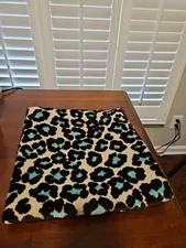 Ryan Studio Neutral Multicolor Leopard Decorative PILLOW SHAM 22X22  NEW