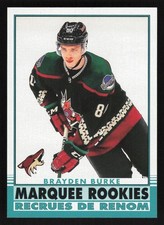 2020-21 Upper Deck Synergy #100 Brayden Burke Rookie RC Card 