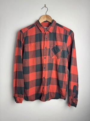 Quiksilver Women s Flannel Shirt | Red & Black Buffalo Check | Modern Fit | L