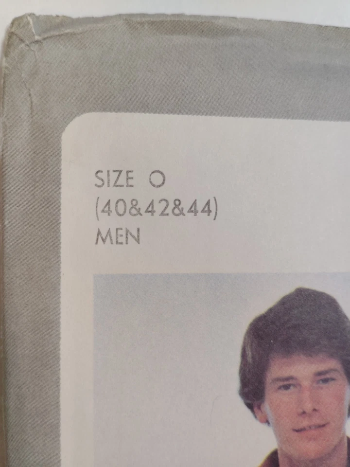 Simplicity 8798 Shirt Pullover Sport Sewing Pattern Mens 40 42 44 UC VTG Knit - Image 2 of 4