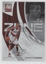 2009-10 Donruss Elite In the Zone Red 51/249 LaMarcus Aldridge #20 0q3