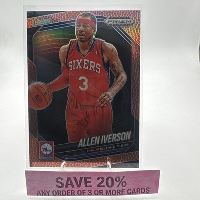 2024-25 Panini Prizm Black - Legends Allen Iverson, Allen Iverson #262 B46