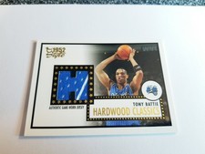 TONY BATTIE 2005-06 TOPPS 52 STYLE HARDWOOD CLASSICS JERSEY GAME WORN MAGIC 