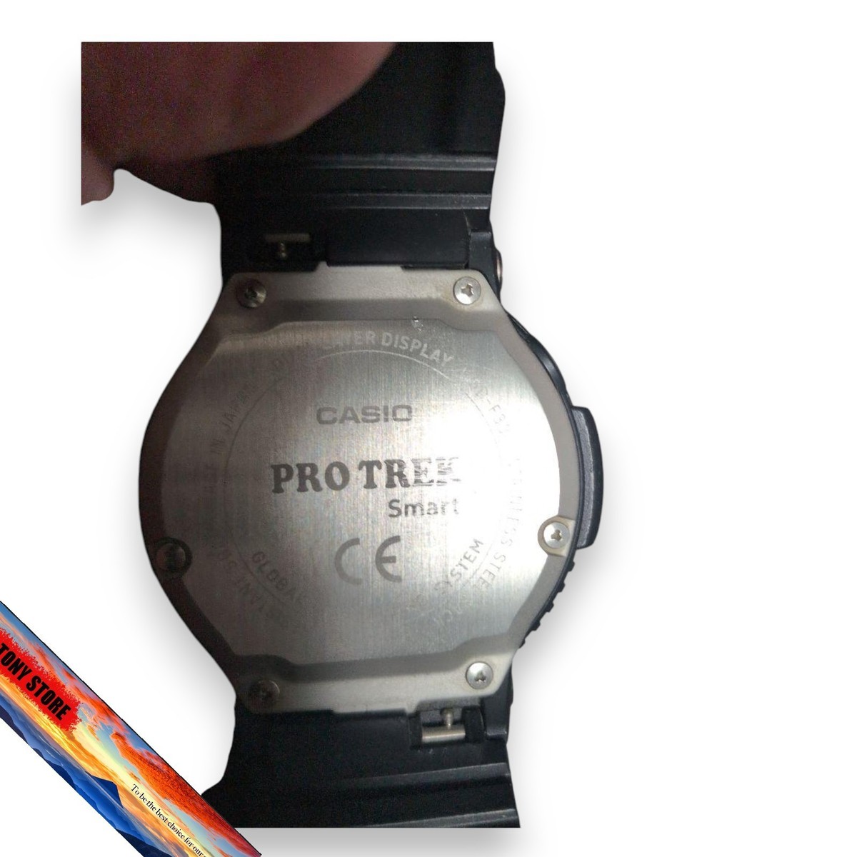 Buy Casio WSD-F30-BK PRO TREK Smartwatch - Black online | eBay