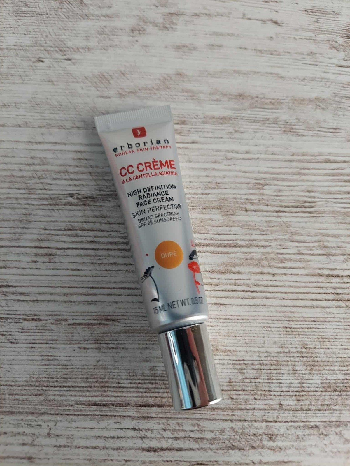 Erborian CC Creme High Definition Radiance Face Cream Clair 0.5 oz