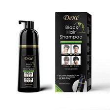 Dexe Hair Dye Shampoo 14.1 Fl Oz Gray Hair Coverage Black Hair Dye Hair Color...