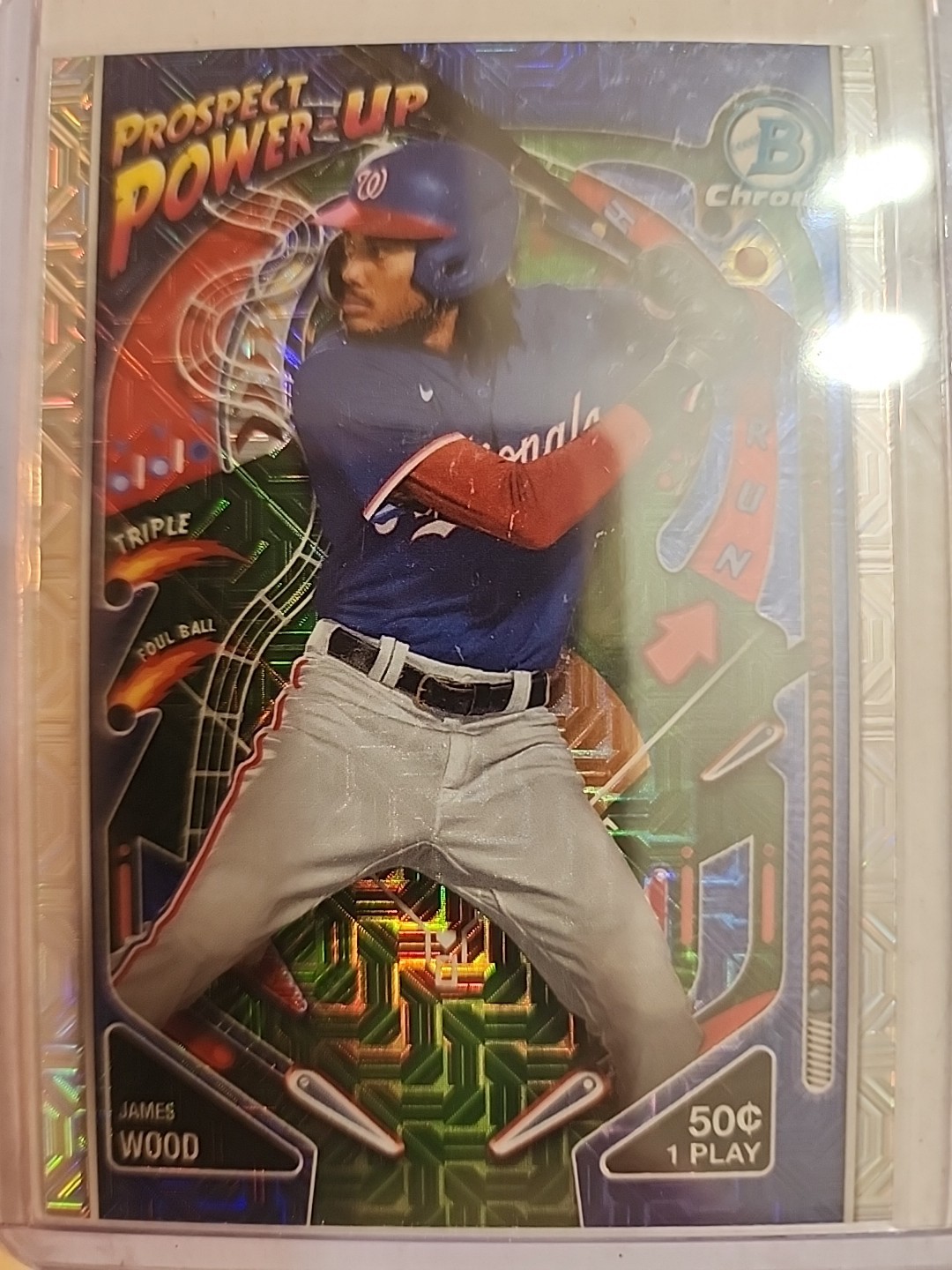 2024 Bowman - Prospect Power-Up James Wood #PP-14 (RC)