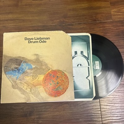 DAVE LIEBMAN - DRUM ODE ECM 1046 Vinyl LP  (John Abercrombie) VG+￼
