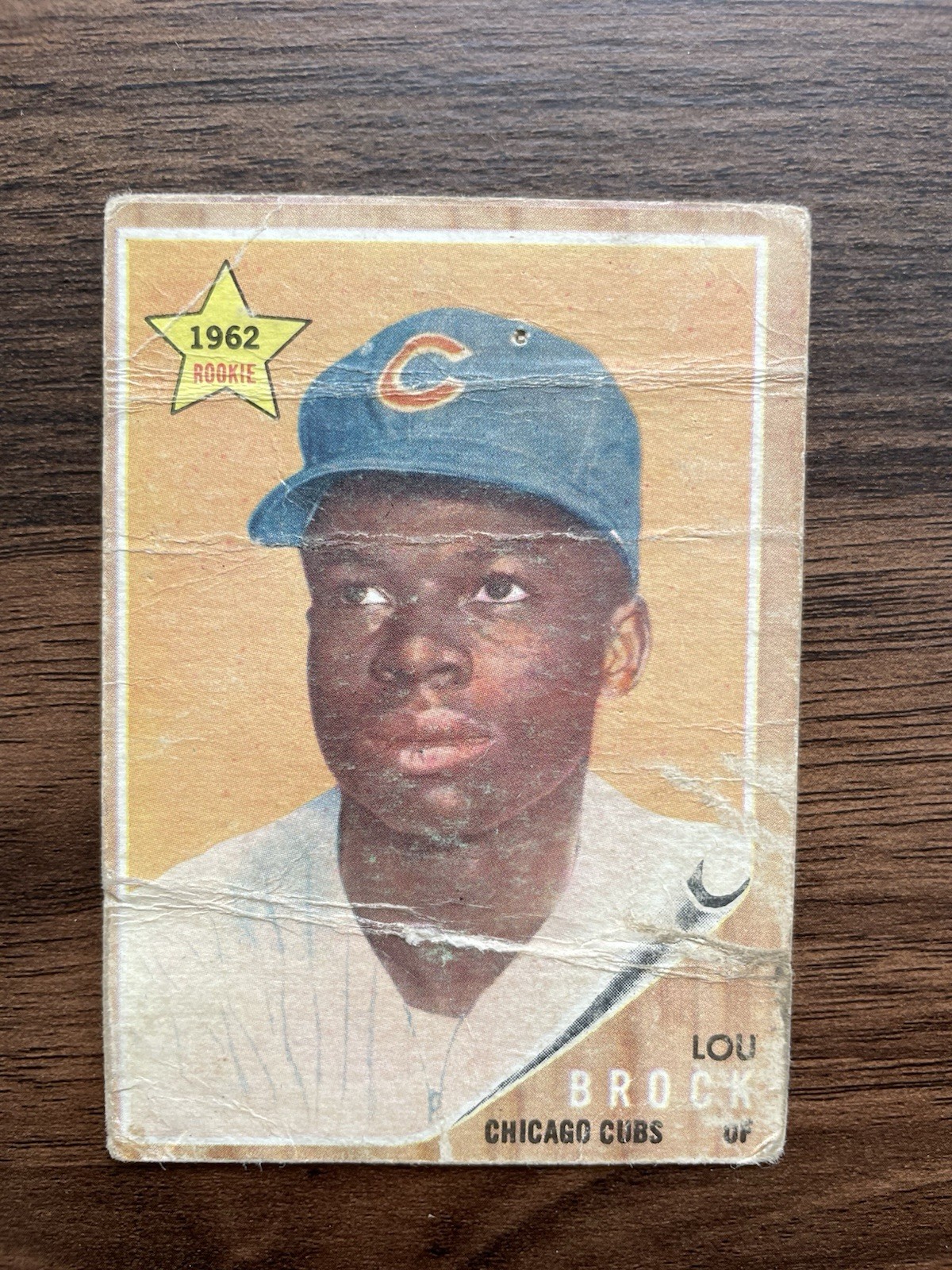 1962 Topps - Lou Brock #387 (RC)